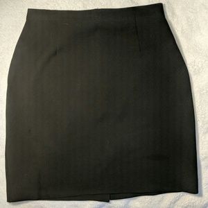 Black Benetton career skirt